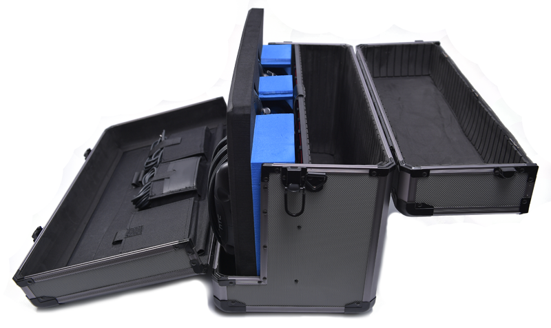 HTC Vive+laptop transport case with trolley